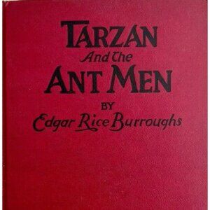 Tarzan And The Ant Men 1940s WW2 Edition HC Edgar Rice Burroughs HBS